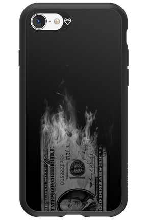 Money Burn B&W 2.0 - Apple iPhone SE 2022