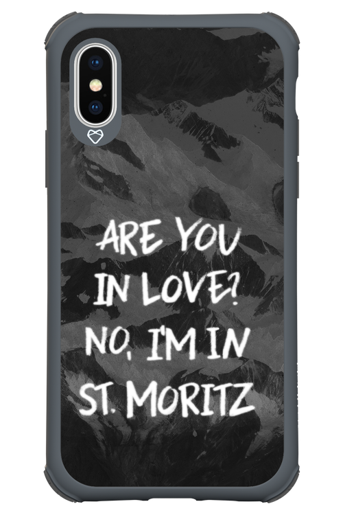 I'm in St. Moritz - Apple iPhone X