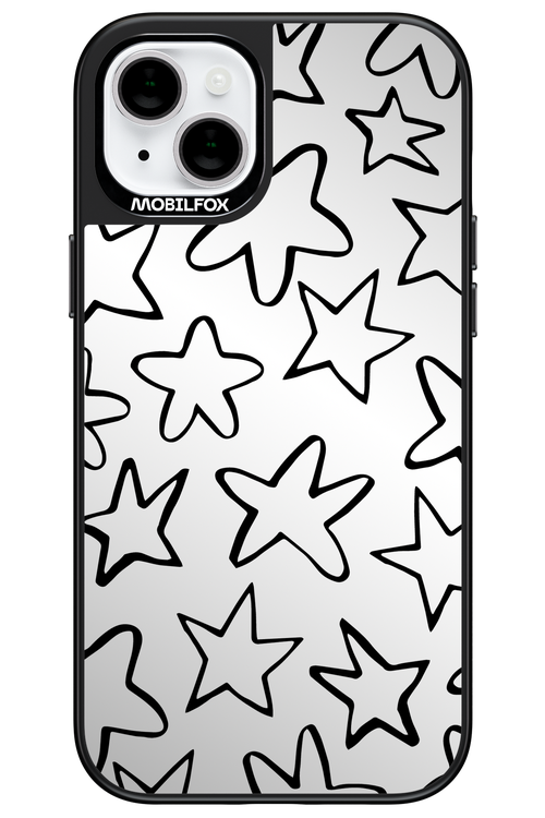 Flower Star Mirror - Apple iPhone 15 Plus