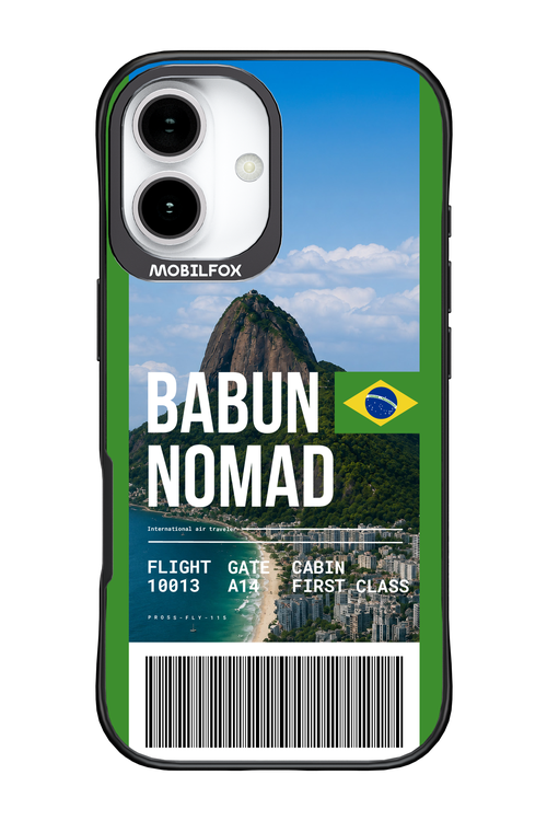 BABUN NOMAD (fly ticket) 2.0 - Apple iPhone 17