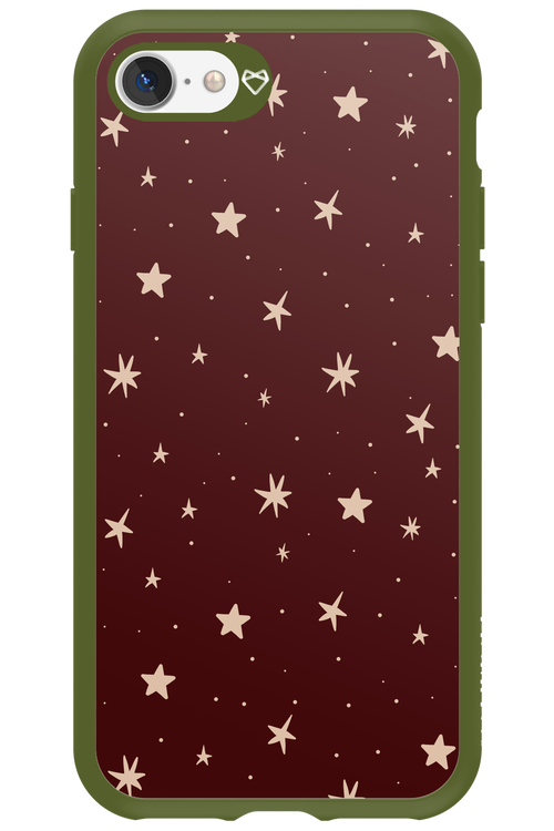 Burgundy Stars - Apple iPhone 7