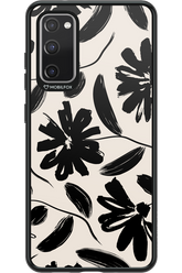 Monochrome Flowerss - Samsung Galaxy S20 FE