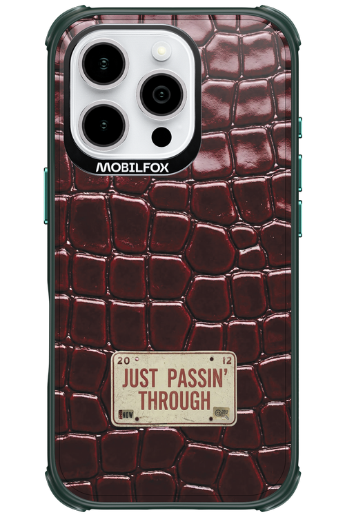 Just passin through 2.0 - Apple iPhone 16 Pro