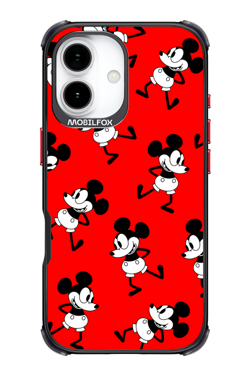 Iconic Mouse (red pattern) - Apple iPhone 17