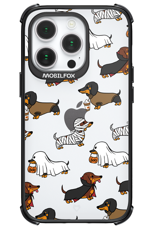Scary Dachshund (Transparent) - Apple iPhone 14 Pro