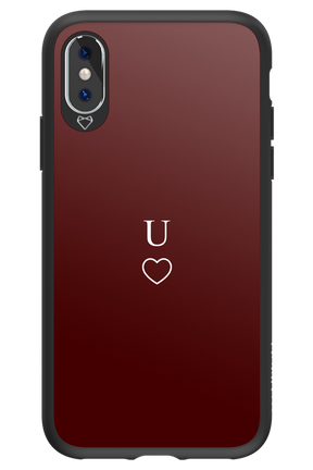 U Burgundia 2.0 - Apple iPhone XS