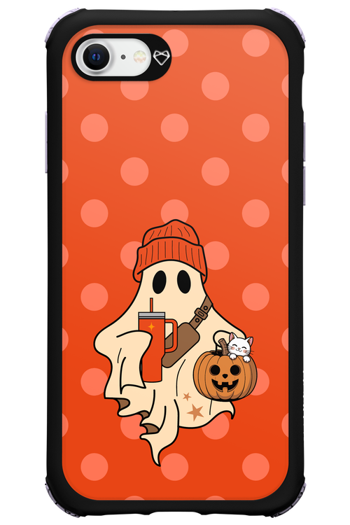 Ghost Girl (Orange) - Apple iPhone 8