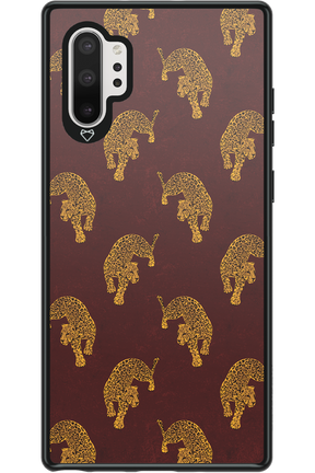 Burgundy Leopard Pattern - Samsung Galaxy Note 10+