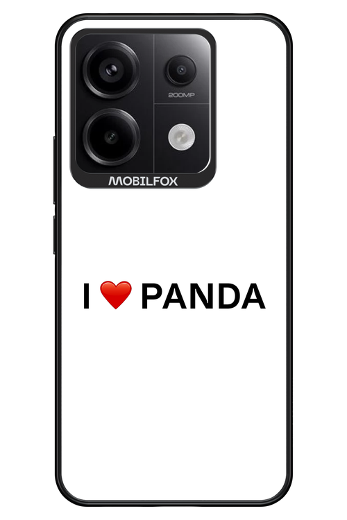 Panda Love White - Xiaomi Redmi Note 13 Pro 5G