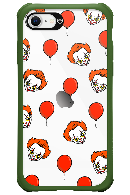 Mystery Clown (Transparent) - Apple iPhone SE 2020