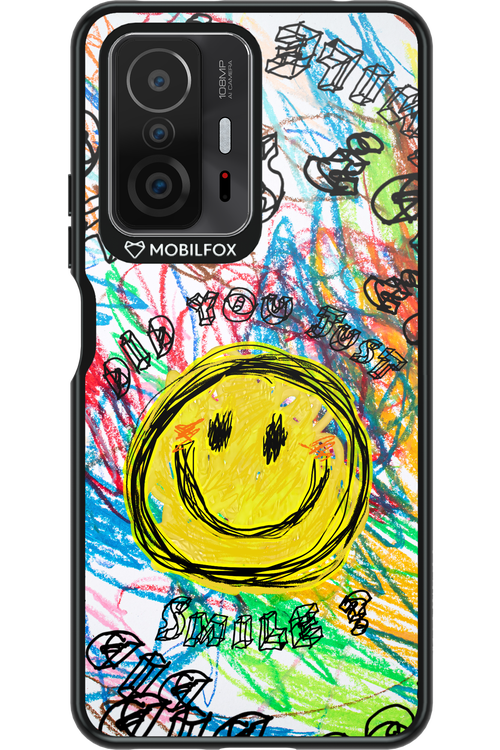 Crayon Smiley Colorful - Xiaomi Mi 11T