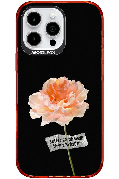 Flower Black - Apple iPhone 16 Pro Max