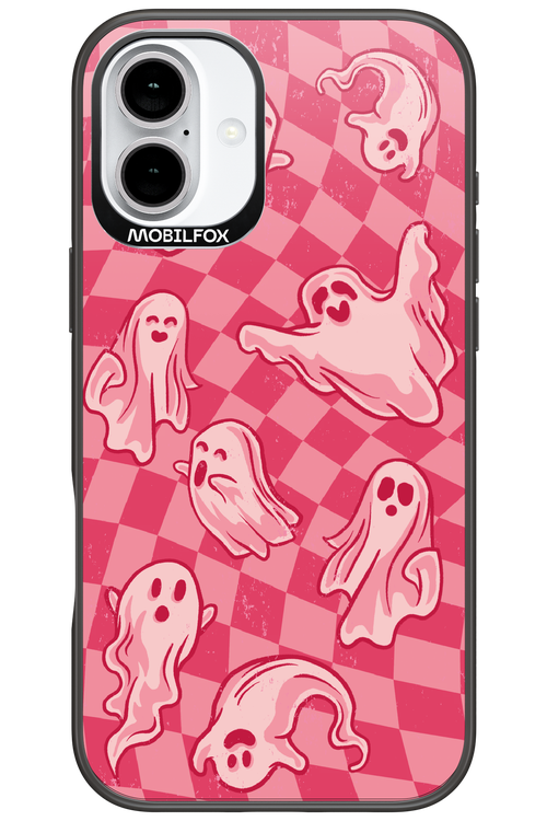 Strawberry Ghosts - Apple iPhone 16 Plus