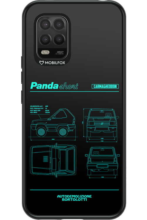 Panda Car Blue - Xiaomi Mi 10 Lite 5G