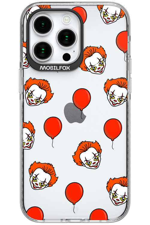Mystery Clown (Transparent) - Apple iPhone 15 Pro Max