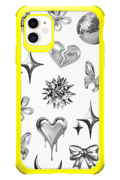 Silver Zone Transparent - Apple iPhone 11