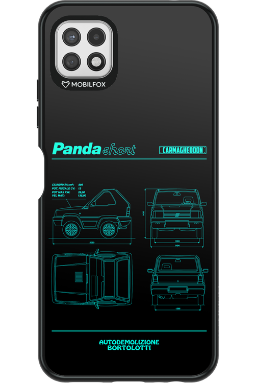 Panda Car Blue - Samsung Galaxy A22 5G