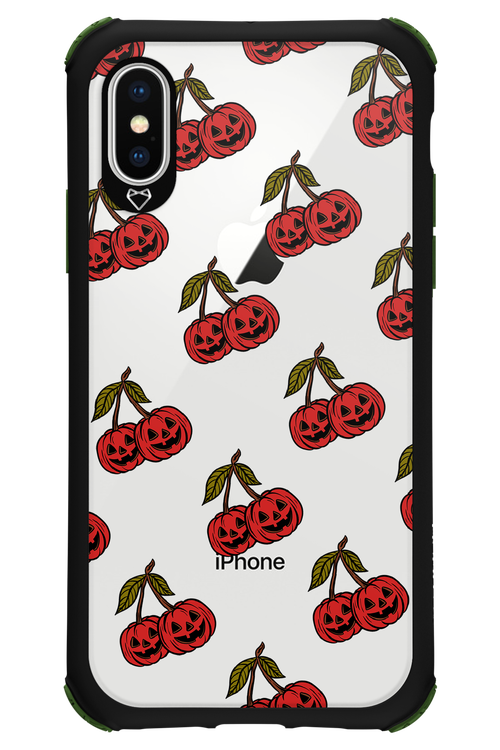 Spicey Pumpkin (Transparent) - Apple iPhone XS