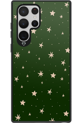 Forest Green Stars - Samsung Galaxy S22 Ultra