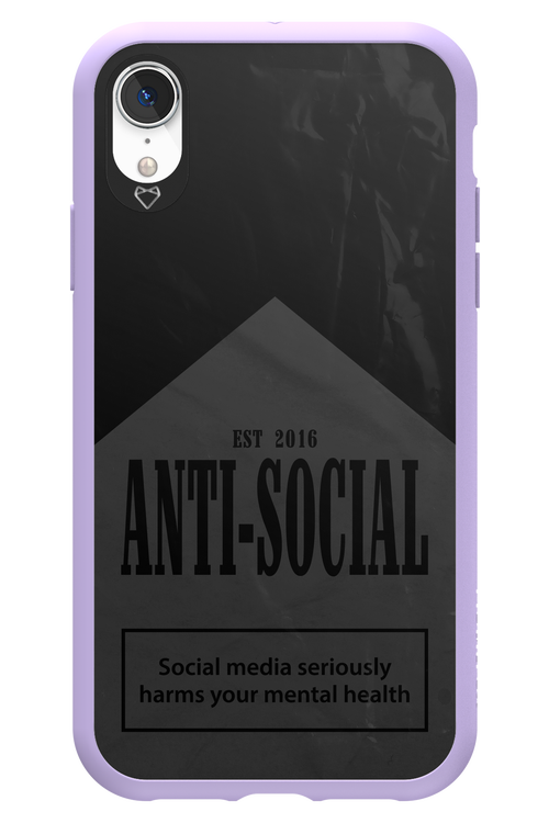 ANTI-SOCIAL (BLVCK) 2.0 - Apple iPhone XR