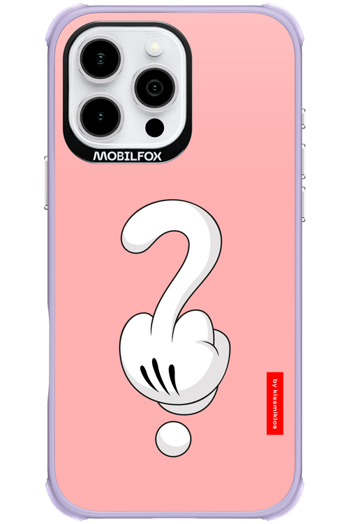 Fuck Hand (Pink) 2.0 - Apple iPhone 16 Pro Max