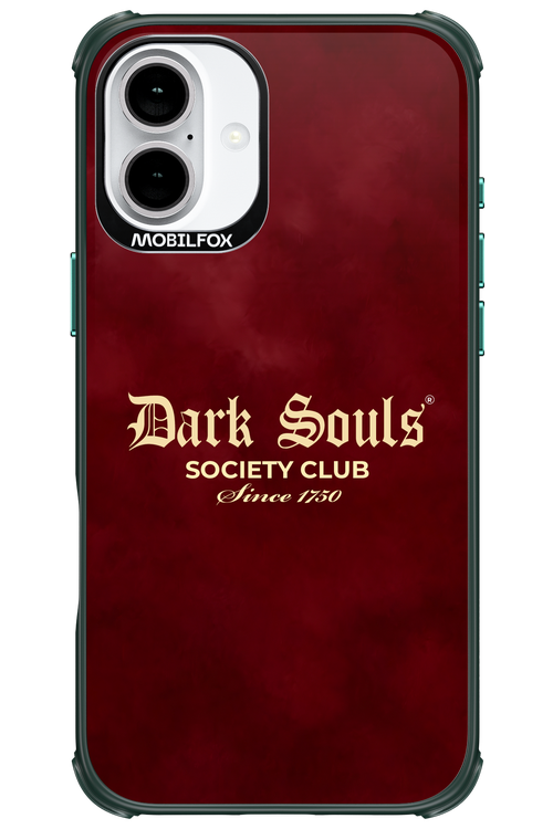 Dark Souls (Burgundy) - Apple iPhone 16 Plus