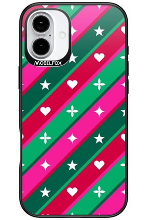 Christmas Stripes - Apple iPhone 16 Plus