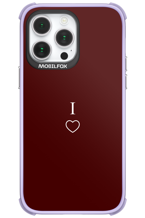 I Burgundia 2.0 - Apple iPhone 14 Pro Max