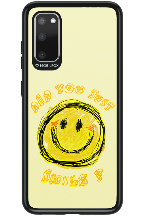 Crayon Smiley - Samsung Galaxy S20