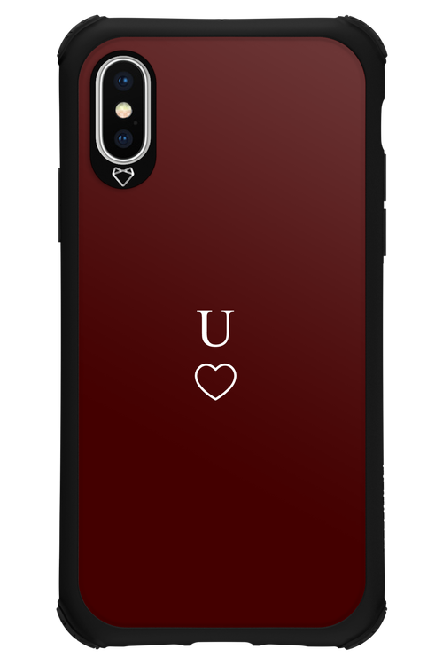 U Burgundia 2.0 - Apple iPhone XS