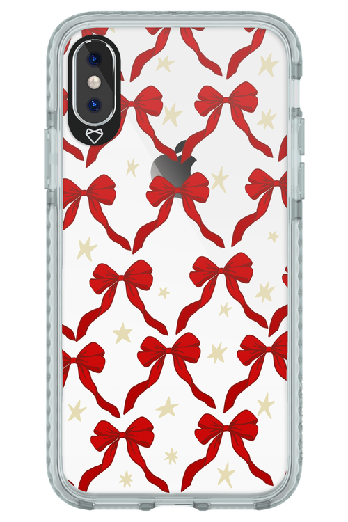 Bow & Stars (Transparent) - Apple iPhone X