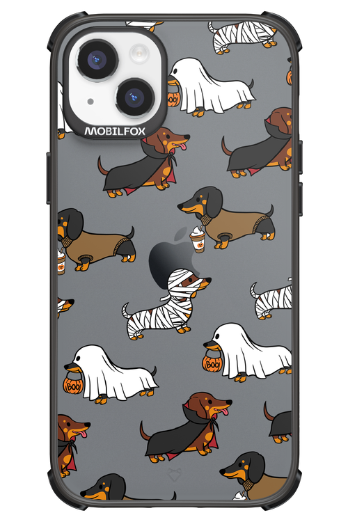 Scary Dachshund (Transparent) - Apple iPhone 14 Plus
