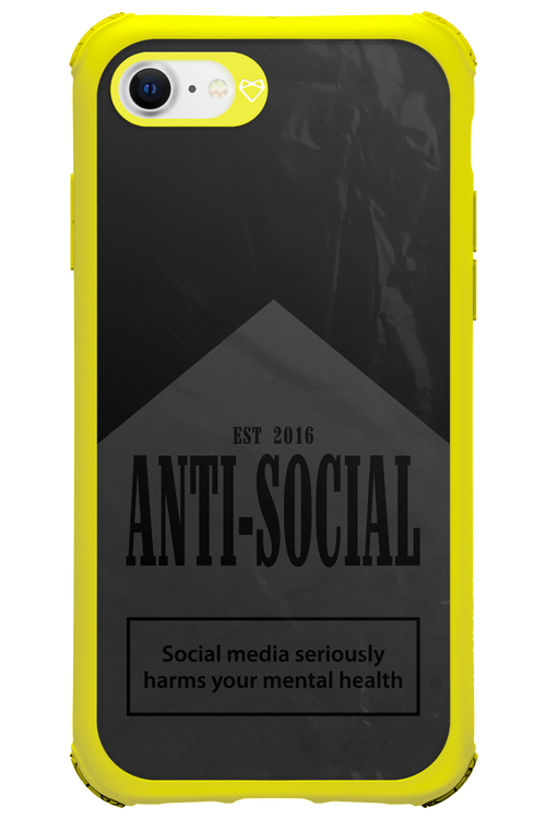 ANTI-SOCIAL (BLVCK) 2.0 - Apple iPhone SE 2020