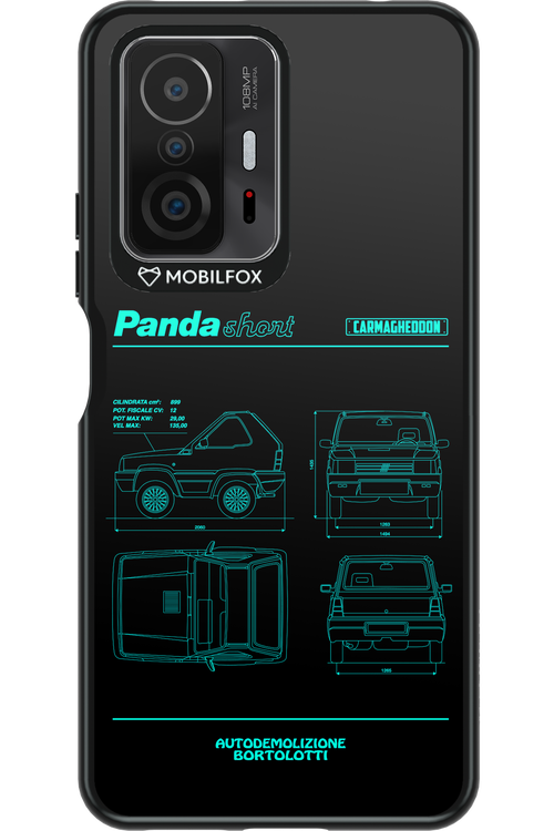 Panda Car Blue - Xiaomi Mi 11T