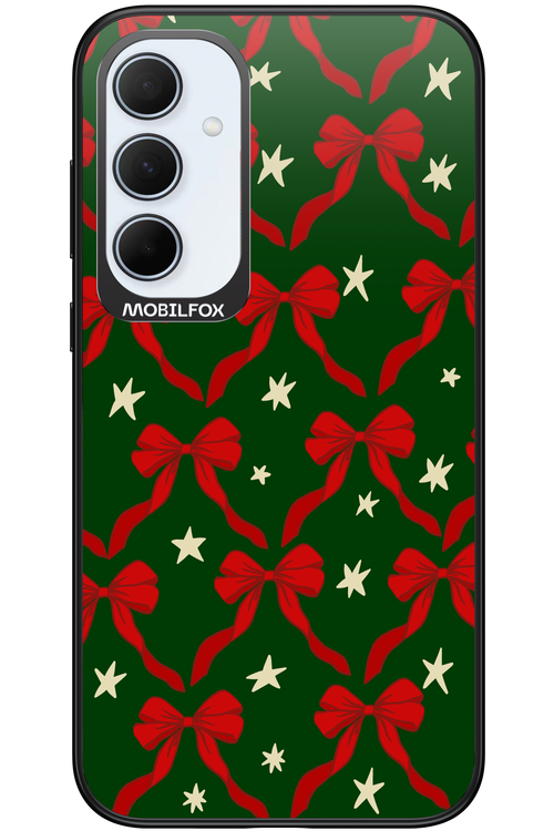 Bow & Stars (Green) - Samsung Galaxy A35