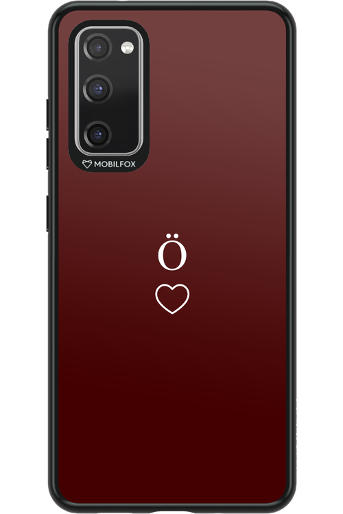 O Burgundia II 2.0 - Samsung Galaxy S20 FE