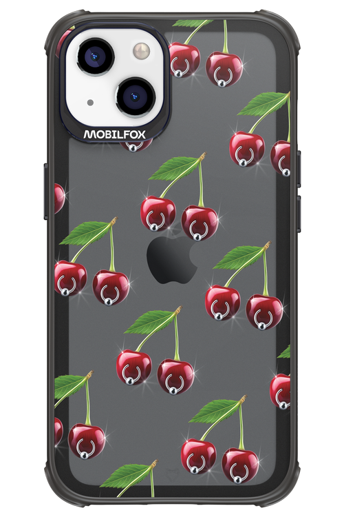 Spicy Cherries Transparent - Apple iPhone 13