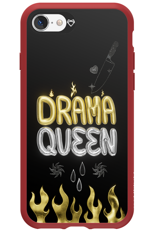 Drama Queen Black - Apple iPhone SE 2020