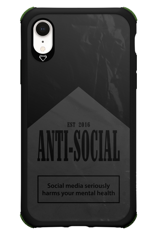 ANTI-SOCIAL (BLVCK) 2.0 - Apple iPhone XR