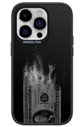 Money Burn B&W 2.0 - Apple iPhone 14 Pro