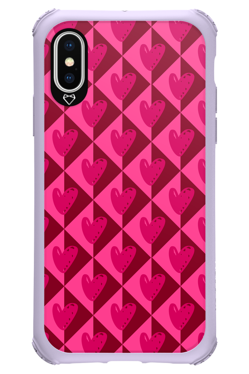 Holiday Heartss - Apple iPhone X