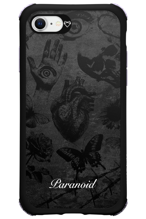 Paranoid (Black) - Apple iPhone SE 2020