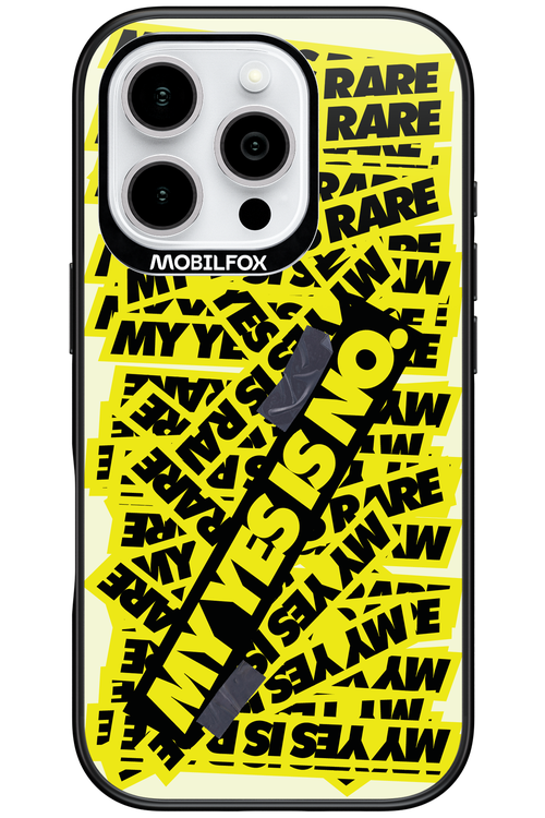 My yes is no 2.0 - Apple iPhone 16 Pro