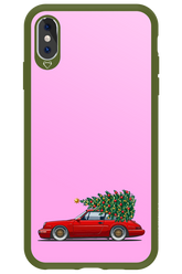 XMAS Car Pink - Apple iPhone XS Max