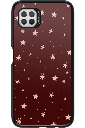 Burgundy Stars - Huawei P40 Lite