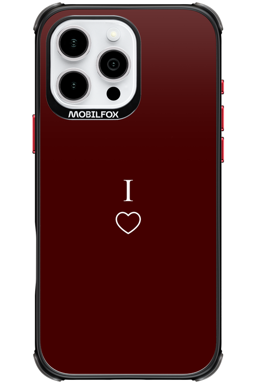 I Burgundia 2.0 - Apple iPhone 16 Pro Max