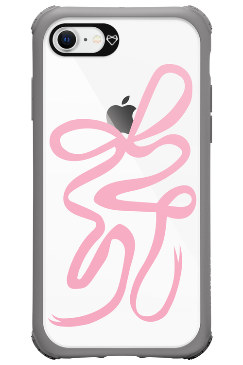 Pink Bow - Apple iPhone 8