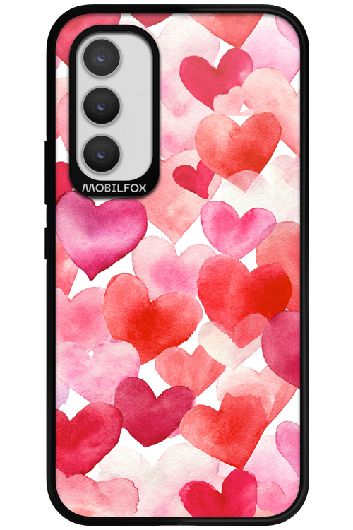Water Painted Heart 2.0 - Samsung Galaxy A34