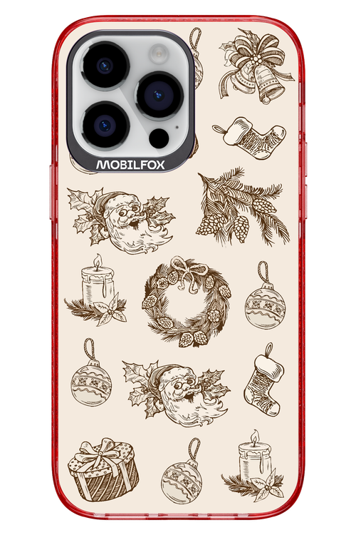 Christmas Paper - Apple iPhone 14 Pro Max