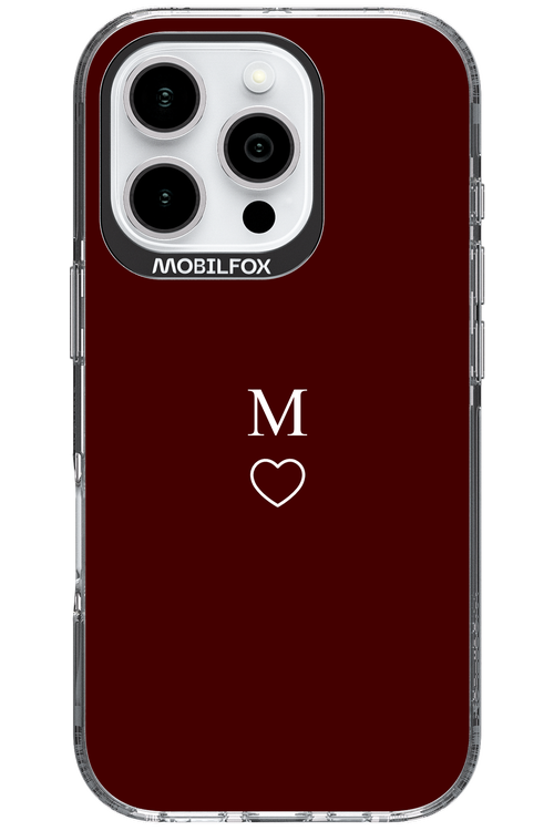 M Burgundia 2.0 - Apple iPhone 16 Pro